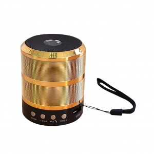Nettech Mini 889 Kablosuz Hoparlör - Speaker (Gold) NT-103494