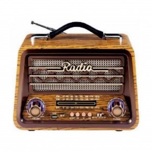 Nettech R-1956BT Nostalji Radyo Kablosuz Hoparlör - Speaker (Kahverengi) NT-103168