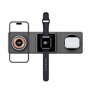 Aggiy AG-W12 15W Kablosuz Wireless Şarj (Siyah) NT-104888