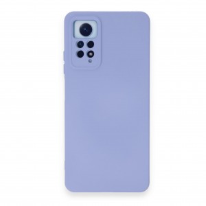 Nettech Xiaomi Redmi Note 12 Pro 4G Uyumlu Nano Arka Koruma Kılıf (Lila) NT-104871
