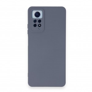 Nettech Xiaomi Redmi Note 12 Pro 4G Uyumlu Nano Arka Koruma Kılıf (Gri) NT-104870