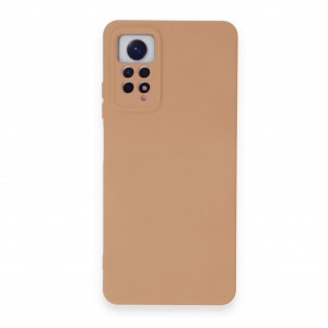 Nettech Xiaomi Redmi Note 12 Pro 4G Uyumlu Nano Arka Koruma Kılıf (Kahverengi) NT-104868