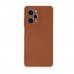 Nettech Xiaomi Redmi Note 12 Pro 5G Uyumlu Nano Arka Koruma Kılıf (Kahverengi) NT-104902