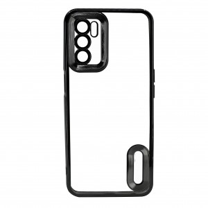 Nettech Oppo A16 Uyumlu Round Silikon Seri Arka Koruma Kılıf (Çeşitli Renk) NT-104798