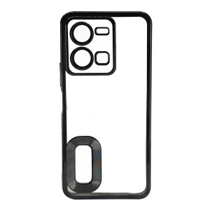 Nettech Vivo Y35 Uyumlu Round Silikon Seri Arka Koruma Kılıf (Çeşitli Renk) NT-104801