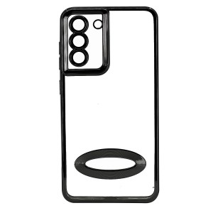 Nettech Samsung Galaxy S21 FE Uyumlu Round Silikon Seri Arka Koruma Kılıf (Çeşitli Renk) NT-104783