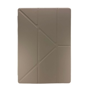 Nettech Samsung Galaxy Tab S9 Ultra Uyumlu Flip Prizma Seri Kapaklı Kılıf (Rose Gold) NT-105089
