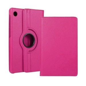 Nettech Samsung Galaxy Tab A9 X110 Uyumlu 360 Kapaklı Kılıf (Pembe) NT-105116