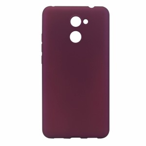 Nettech Huawei Y7 Uyumlu Suide Arka Koruma Kılıf (Mürdüm) VR-3887