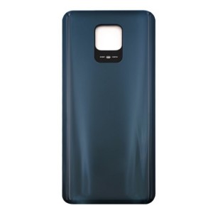 Teknonet Xiaomi Redmi Note 9 Uyumlu Kamera Camlı Batarya Kapağı (Siyah) NT-105244