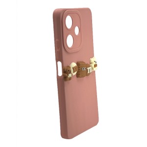 Nettech Vivo Y27 Uyumlu Lüks Seri Arka Koruma Kılıf (Pembe) NT-105173