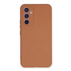 Nettech Samsung Galaxy A54 5G Uyumlu Nano Arka Koruma Kılıf (Kahverengi) NT-105301