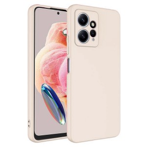 Nettech Xiaomi Redmi Note 12 Uyumlu Nano Arka Koruma Kılıf (Krem) NT-105323