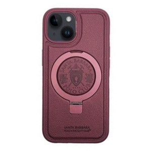 Santa Barbara Apple iPhone 15 Uyumlu Primo Arka Koruma Kılıf (Bordo) NT-105370