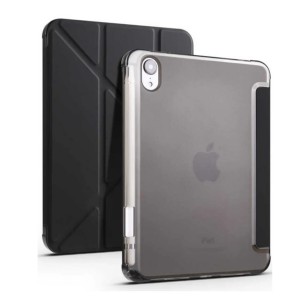 Nettech Apple iPad Air 4 10.9 inc Uyumlu Flip Prizma Seri Kapaklı Kılıf (Siyah) NT-102773