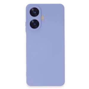 Nettech Realme C35 Uyumlu Nano Arka Koruma Kılıf (Lila) NT-105404