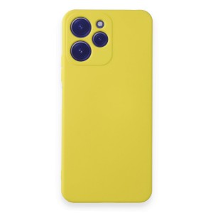Nettech Xiaomi Redmi 12 Uyumlu Nano Arka Koruma Kılıf (Sarı) NT-105398