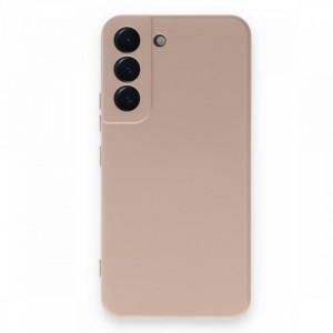 Nettech Samsung Galaxy S22 Uyumlu Nano Arka Koruma Kılıf (Krem) NT-105393