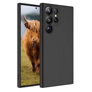 Nettech Samsung Galaxy S23 Ultra Uyumlu Nano Arka Koruma Kılıf (Siyah) NT-105395