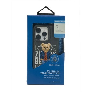 Zuck Bear Apple iPhone 15 Pro Max Uyumlu San Fransisco Arka Koruma Kılıf (Siyah) NT-105418