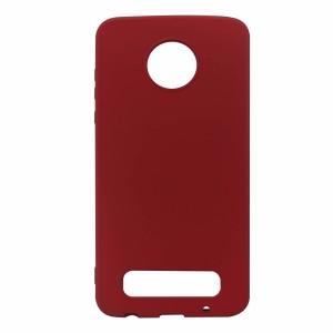 Nettech Motorola Moto Z2 Play Uyumlu Suide Arka Koruma Kılıf (Kırmızı) VR-3917