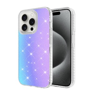 Nettech Apple iPhone 15 Pro Max Uyumlu Simli Arka Koruma Kılıf (Çeşitli Renk) NT-105333