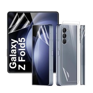 Nettech Samsung Galaxy Z Fold 5 Uyumlu Ön Koruma Full Cover Nano Ekran Koruyucu (Şeffaf) NT-105525