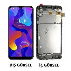 Teknonet Casper Via E3 Uyumlu Org Lcd+Dokunmatik+Çıtalı (Siyah) NT-102785