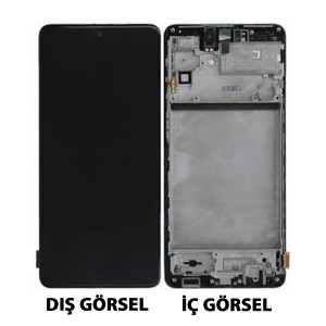 Teknonet Samsung Galaxy M51 Uyumlu Hk Lcd+Dokunmatik+Çıtalı (Çeşitli Renk) NT-105619