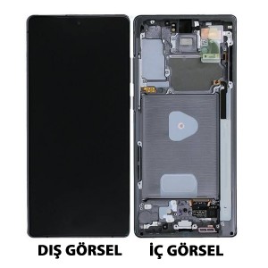 Teknonet Samsung Galaxy Note 20 Uyumlu Gölgeli Lcd+Dokunmatik+Çıtalı (Çeşitli Renk) NT-105622