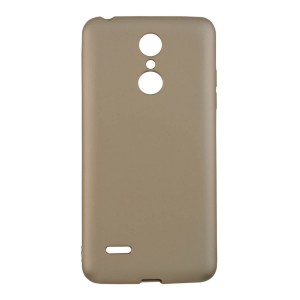 Nettech LG K8 2017 Uyumlu Suide Arka Koruma Kılıf (Gold) VR-3943