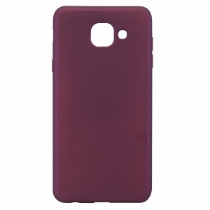Nettech Samsung Galaxy G615 J7 Max Uyumlu Suide Arka Koruma Kılıf (Mürdüm) VR-3945