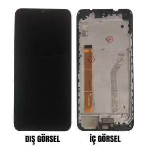 Teknonet Reeder S19 Max Uyumlu Org Lcd+Dokunmatik+Çıtalı (Siyah) NT-105661