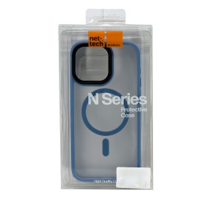 Nettech Apple iPhone 15 Pro Max Uyumlu Magsafe Arka Koruma Kılıf (Sierra Mavisi) NT-104752