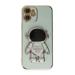 Nettech Apple iPhone 11 Uyumlu Astronaut Seri Arka Koruma Kılıf (Yeşil) NT-105697