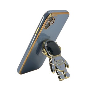 Nettech Apple iPhone 12 Uyumlu Astronaut Seri Arka Koruma Kılıf (Mavi) NT-105702