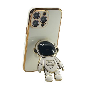 Nettech Apple iPhone 13 Pro Uyumlu Astronaut Seri Arka Koruma Kılıf (Beyaz) NT-105712