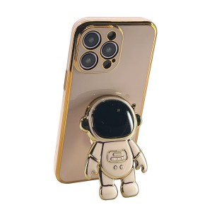 Nettech Apple iPhone 13 Pro Uyumlu Astronaut Seri Arka Koruma Kılıf (Pembe) NT-105714