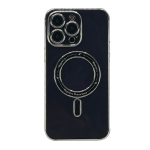 Nettech Apple iPhone 14 Pro Uyumlu Mat Renkli MagSafe Arka Koruma Kılıf (Gri) NT-105774