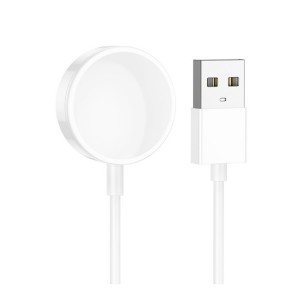 Hoco. Y14 Saat Kablosuz Wireless Şarj (Beyaz) NT-105838