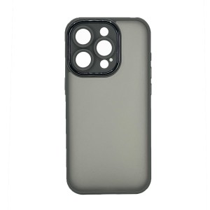 Nettech Apple iPhone 15 Pro Max Uyumlu Arka Koruma Kılıf (Gri) NT-105677