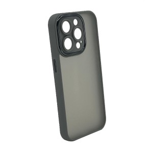 Nettech Apple iPhone 15 Pro Max Uyumlu Arka Koruma Kılıf (Gri) NT-105677