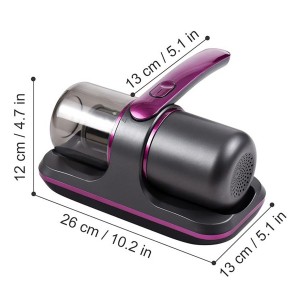 Nettech JBY-23-168 UV-C Işınlı 100W Ev-Ofis-Okul Mini El Süpürgesi (Gri) NT-105847