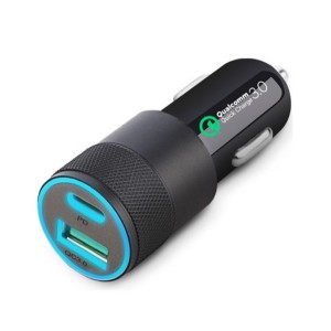 Paleon 3.0 PD 30W 2 Çıkışlı Araç Şarj Aleti (Siyah) NT-105869
