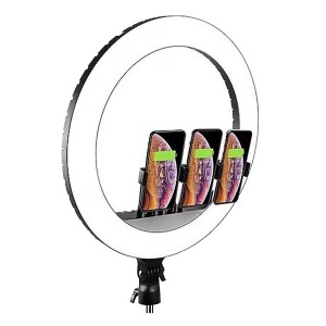 Nettech RL-18 Renkli RGB Ringlight 18 inç Led Işık (Beyaz) NT-105943