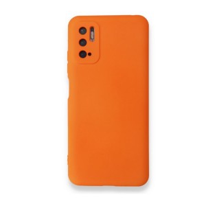 Nettech Xiaomi Redmi Note 10 Uyumlu Nano Arka Koruma Kılıf (Turuncu) NT-106127