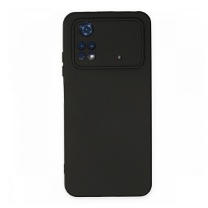 Nettech Xiaomi Poco M4 Pro Uyumlu Nano Arka Koruma Kılıf (Siyah) NT-106157
