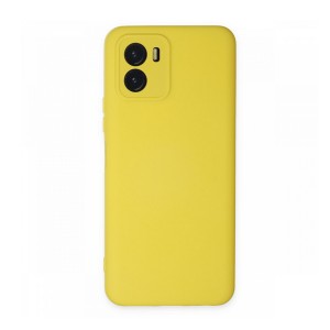 Nettech Vivo Y15s Uyumlu Nano Arka Koruma Kılıf (Sarı) NT-106097