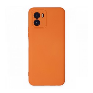 Nettech Vivo Y15s Uyumlu Nano Arka Koruma Kılıf (Turuncu) NT-106094