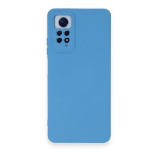 Nettech Xiaomi Redmi Note 12 Pro 4G Uyumlu Nano Arka Koruma Kılıf (Mavi) NT-106124